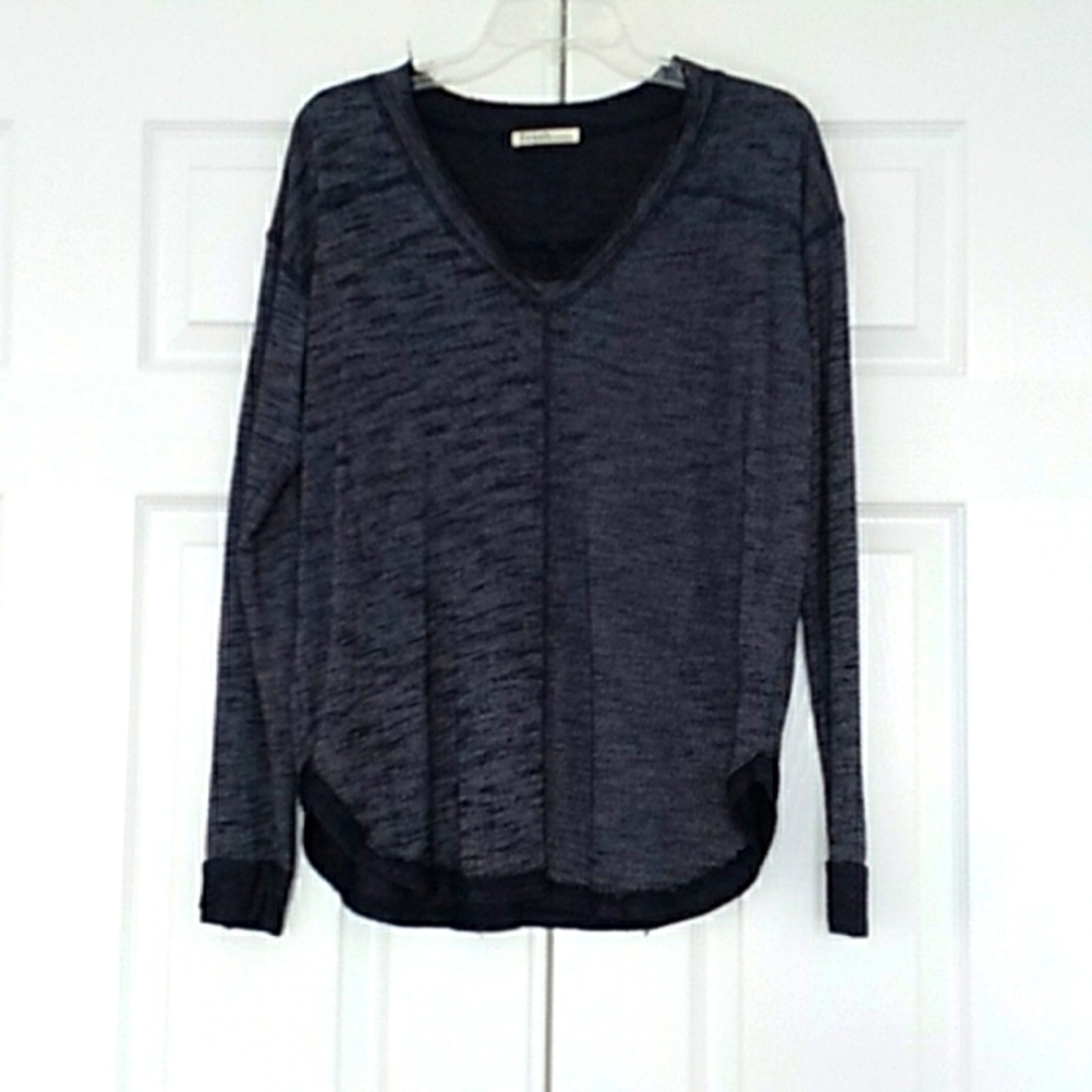 Fresh Laundry Navy Blue Long Sleeve Top